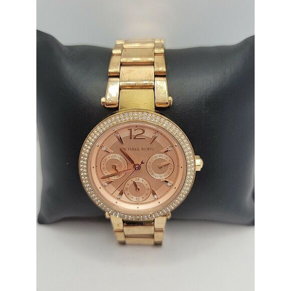 Michael Kors MK6352 Women's Stainless Steel Analog Dial Quartz Wrist Watch AM200 - Picture 2 of 11